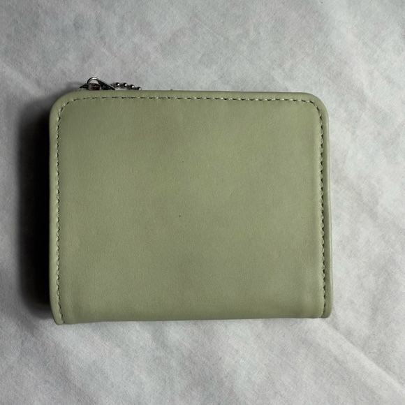 Coach Vintage Green zip and snap wallet - Picture 2 of 3